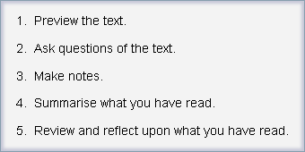 Reading thesis statement